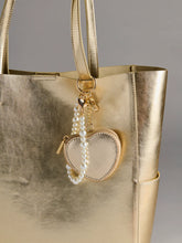 Heart Pouch Bag Charm